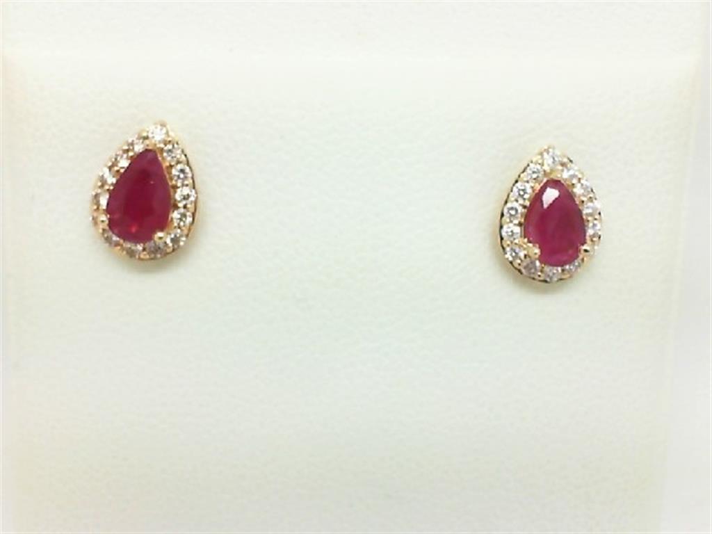 Colored Stone Earring