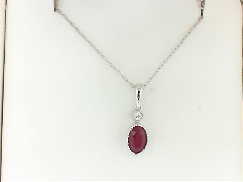 Colored Stone Pendant