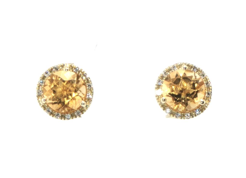Colored Stone Earring