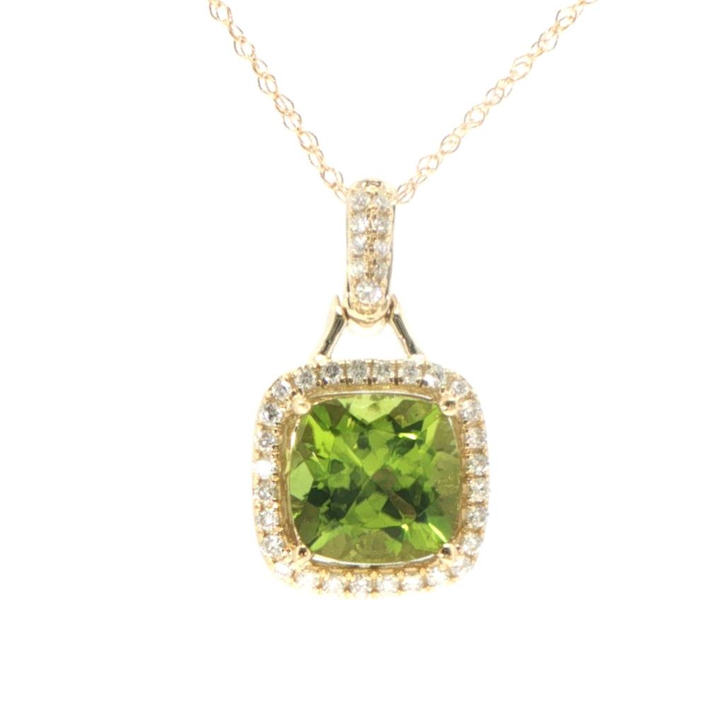 Colored Stone Pendant