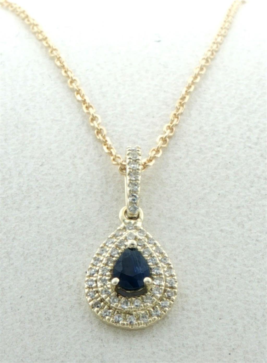 Colored Stone Pendant.