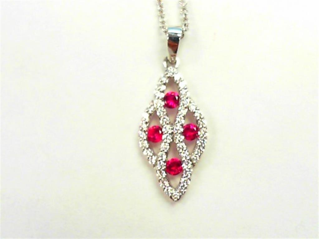 Colored Stone Pendant