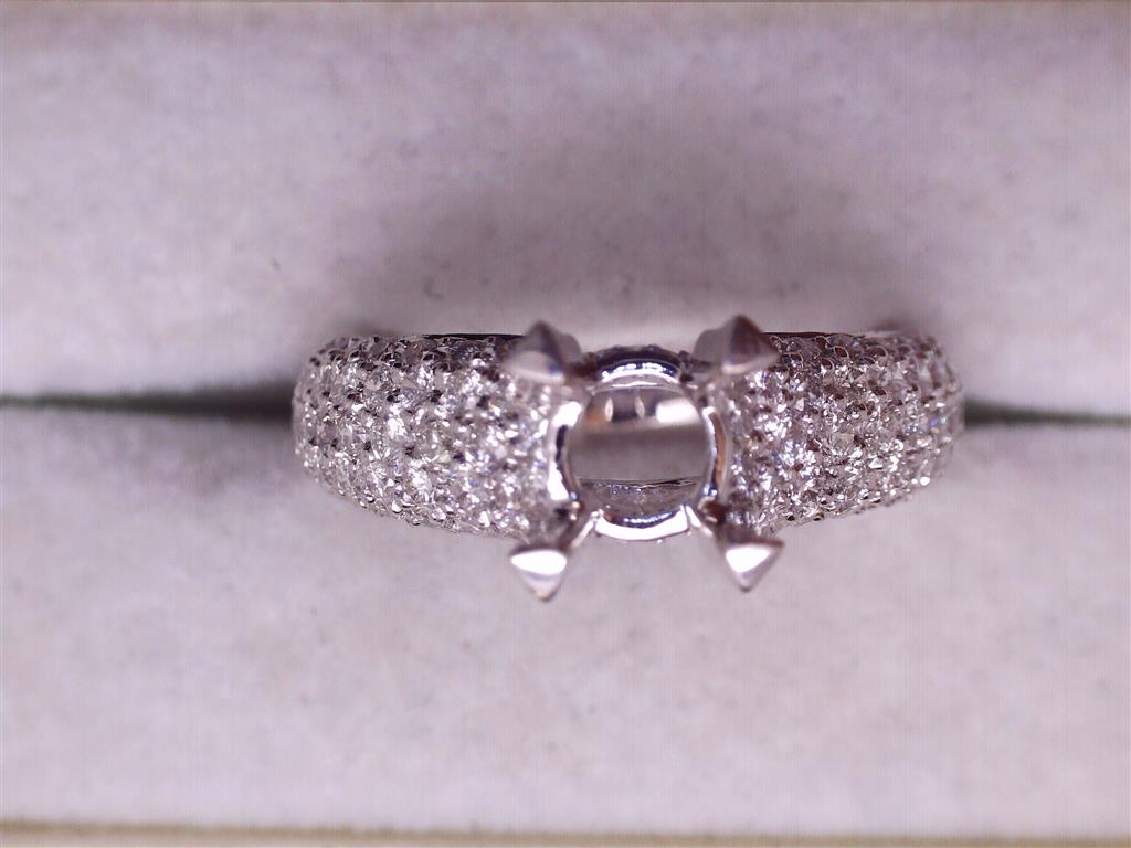 Diamond Semi-Mount Ring