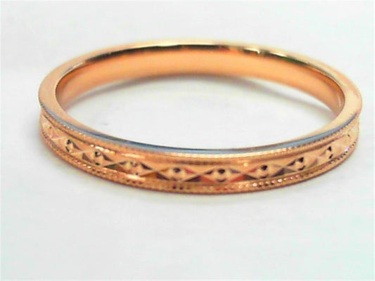 Gold Wedding Bands  -  Women'