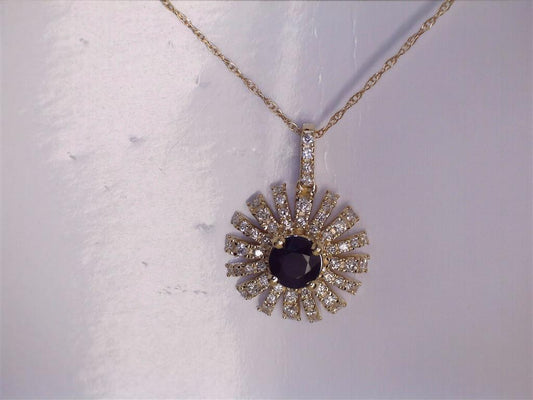 Colored Stone Pendant