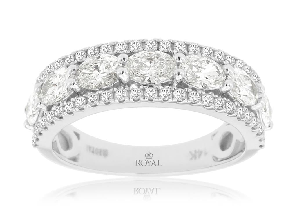 Diamond Wedding Bands  -  Women'