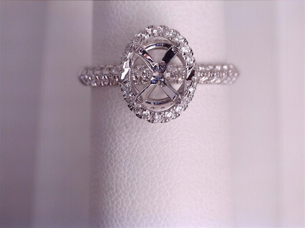 Diamond Semi-Mount Ring