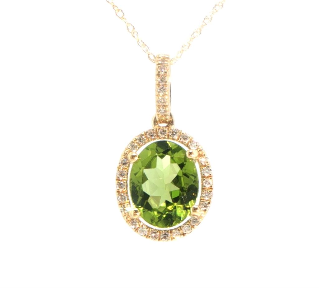 Colored Stone Pendant