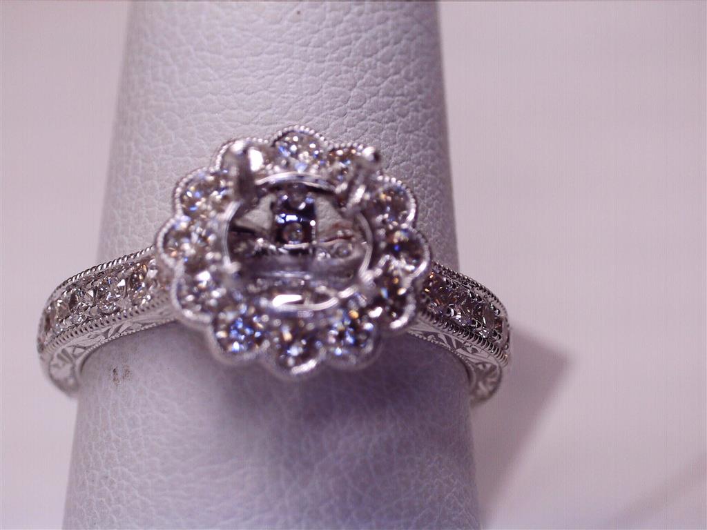 Diamond Semi-Mount Ring