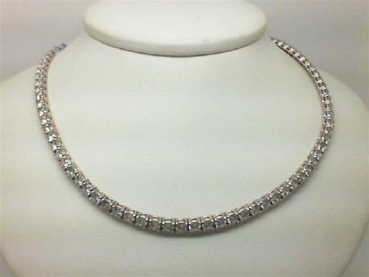 Lab Grown Diamond Tennis Necklace