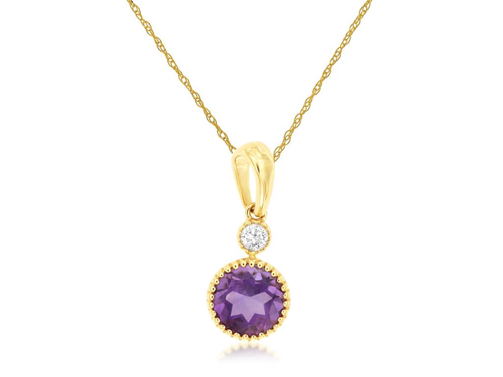 Colored Stone Pendant