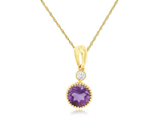 Colored Stone Pendant