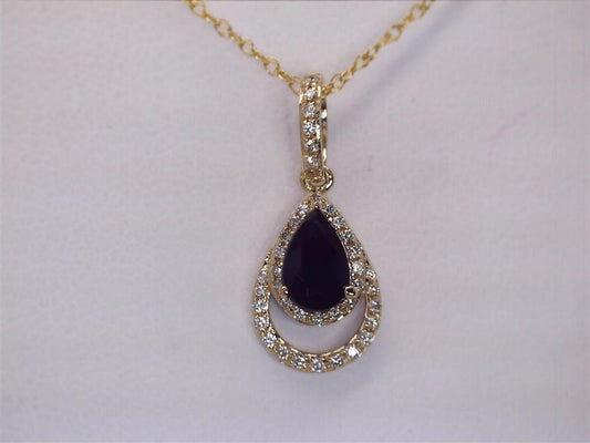 Colored Stone Pendant
