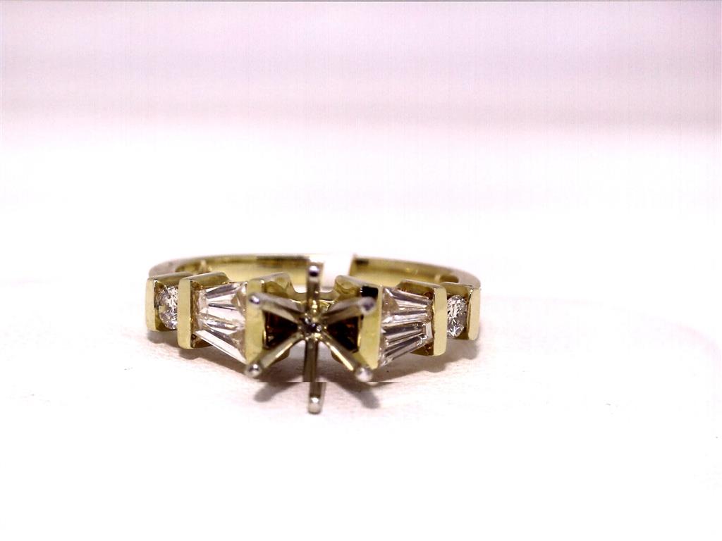 Diamond Semi-Mount Ring