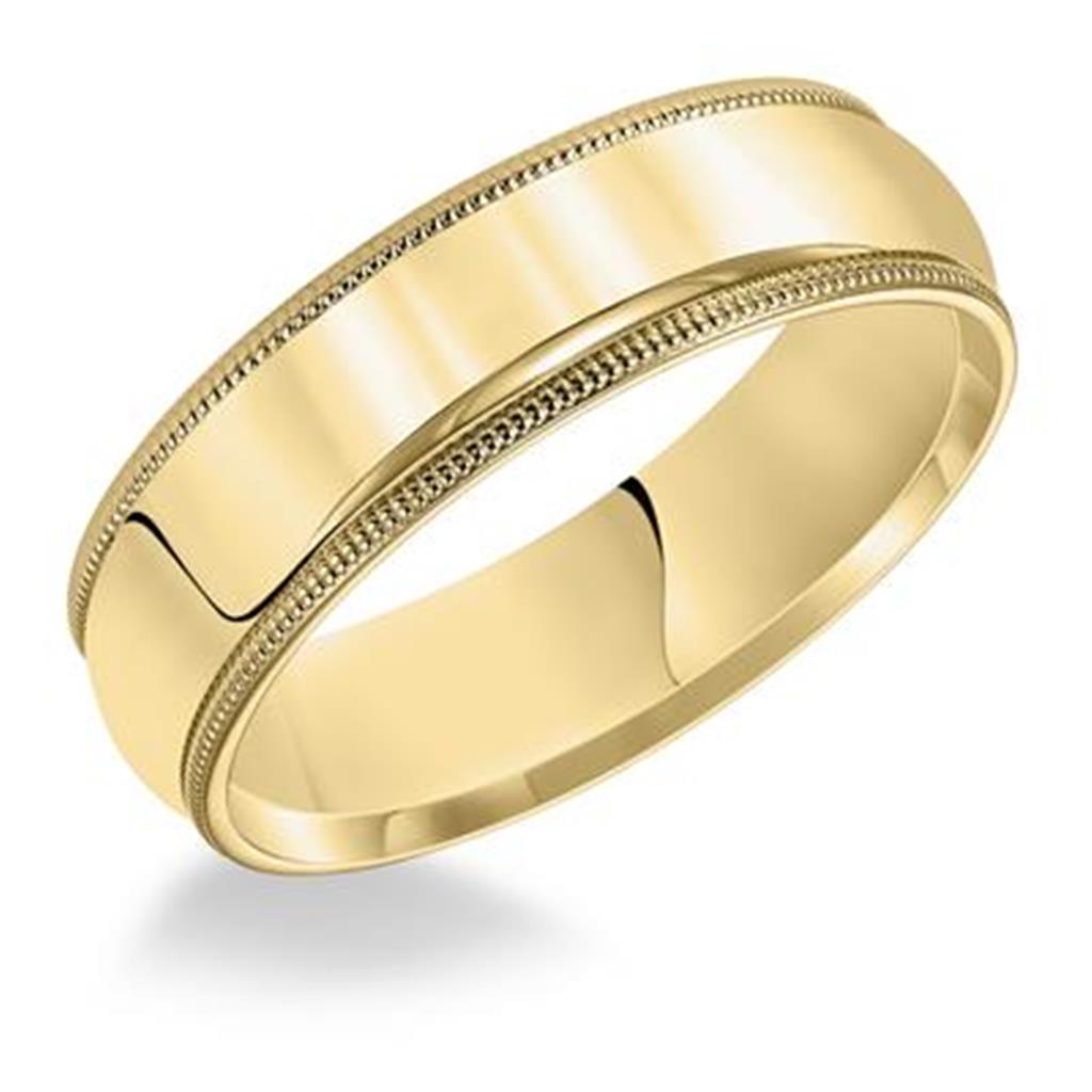 Gold Wedding Bands  -  Women'