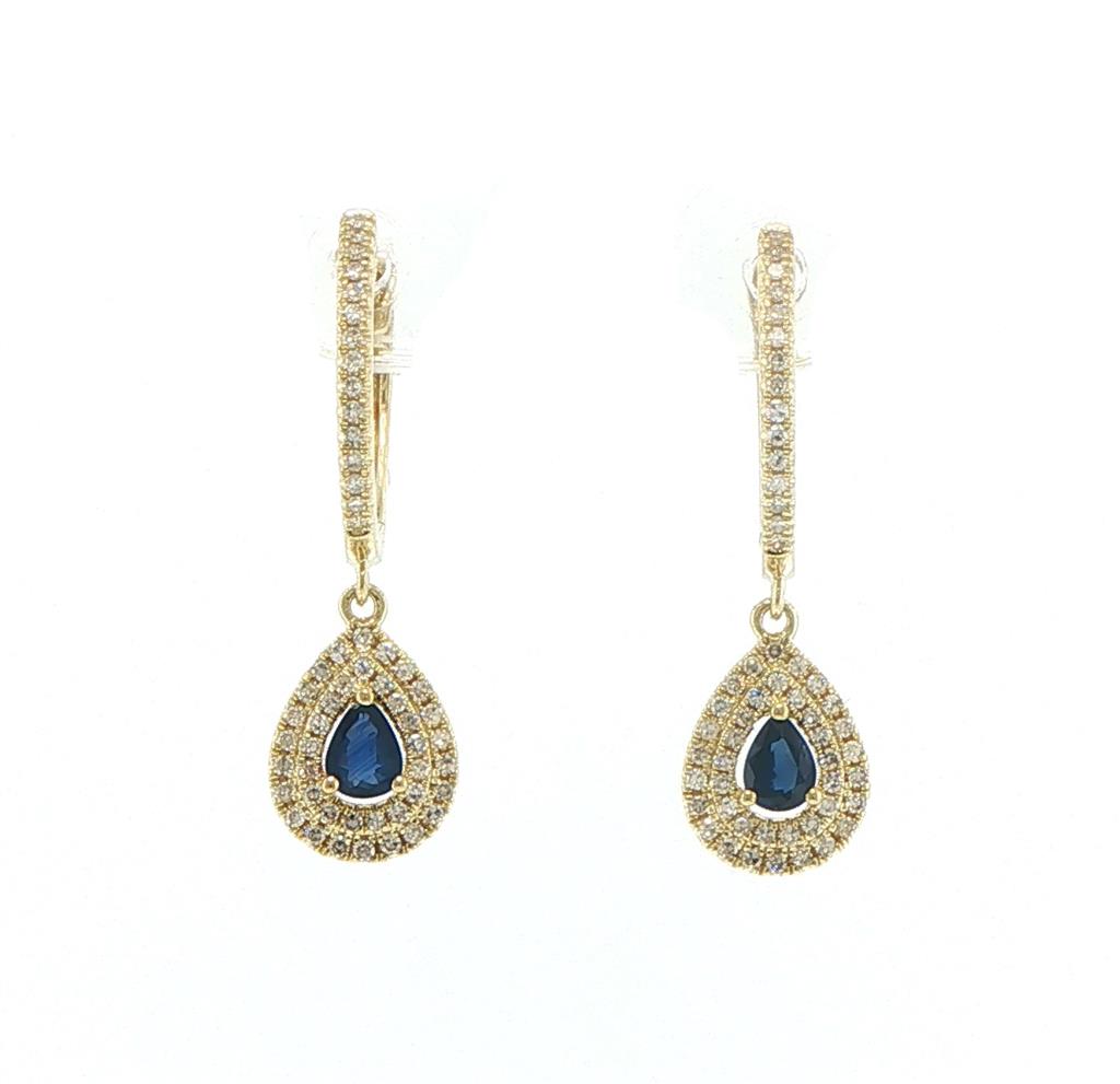 Colored Stone Earring