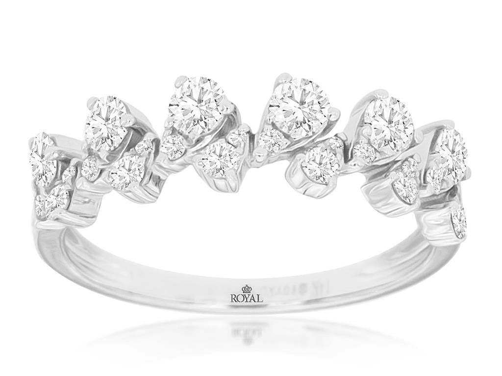 Diamond Wedding Bands  -  Women'
