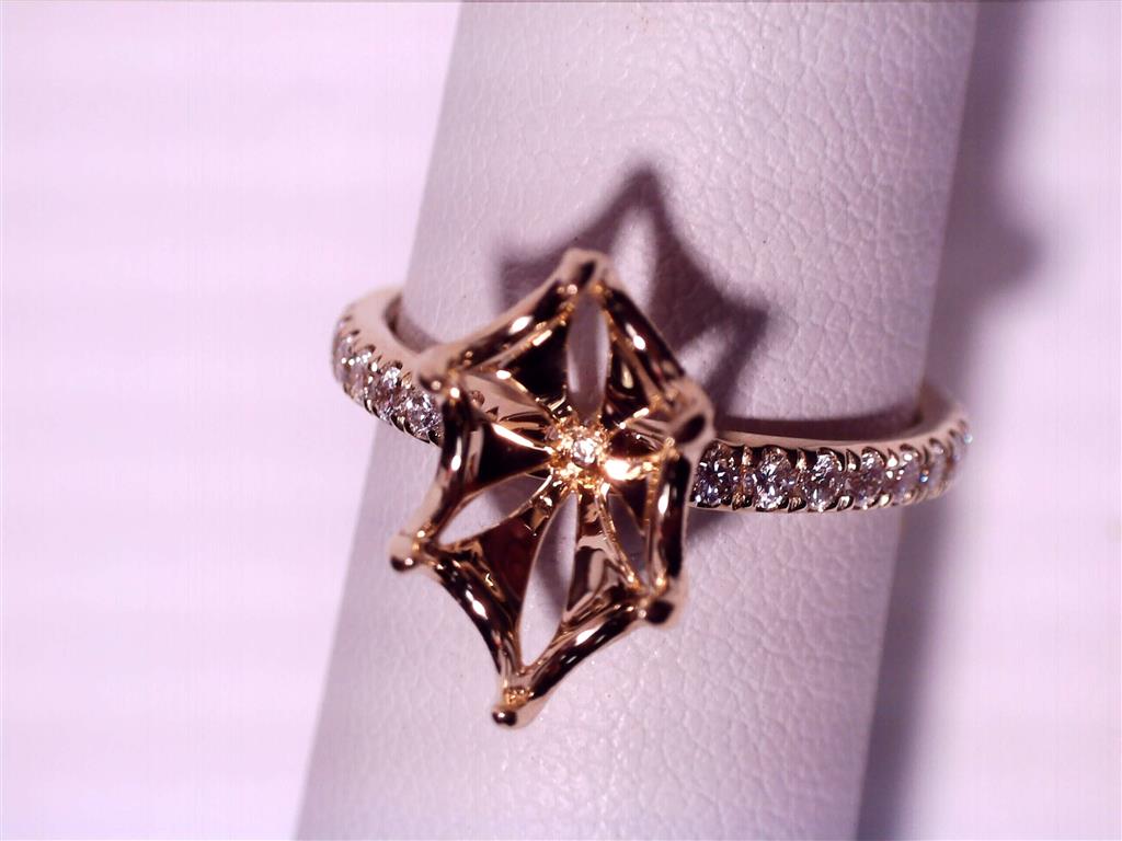 Diamond Semi-Mount Ring