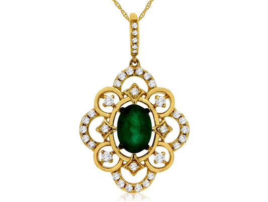 Colored Stone Pendant