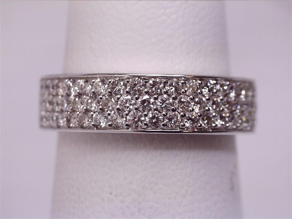 Diamond Wedding Bands  -  Women'