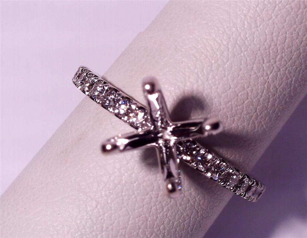 Diamond Semi-Mount Ring