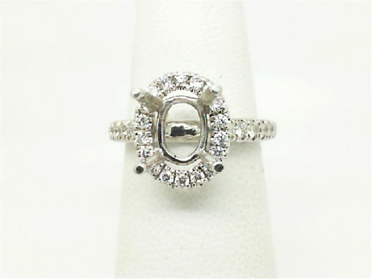 Diamond Semi-Mount Ring