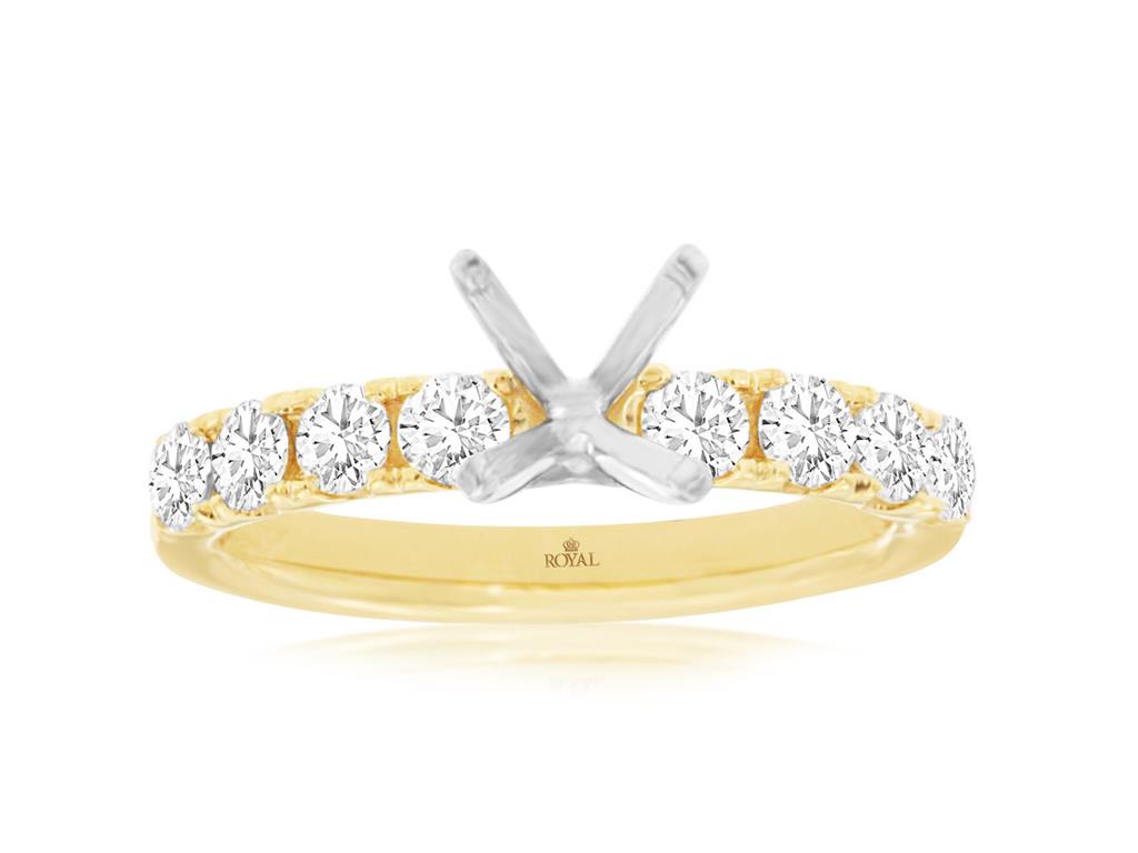 Diamond Semi-Mount Ring