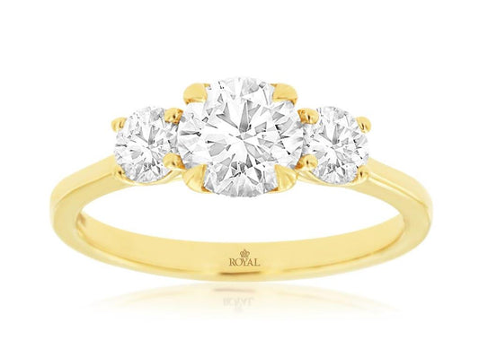 LAB GROWN DIAMOND ENGAGEMENT RING