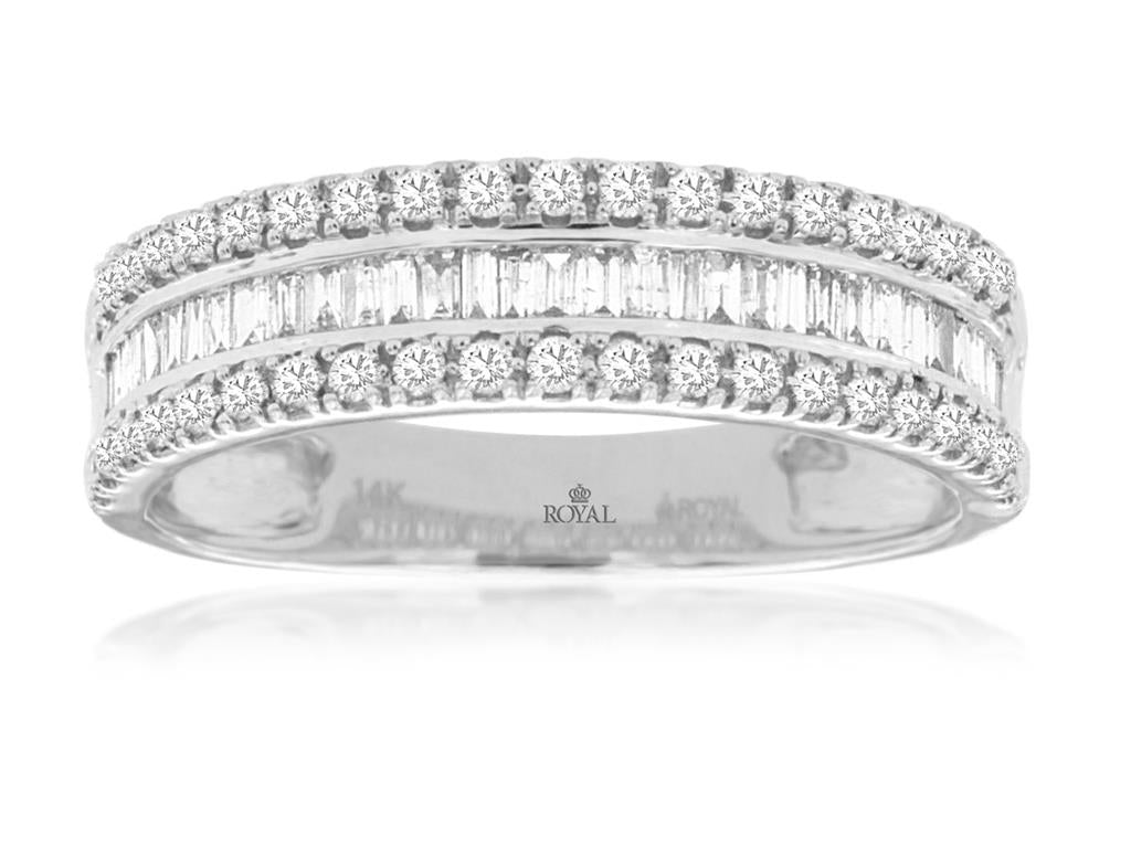 Diamond Wedding Bands  -  Women'