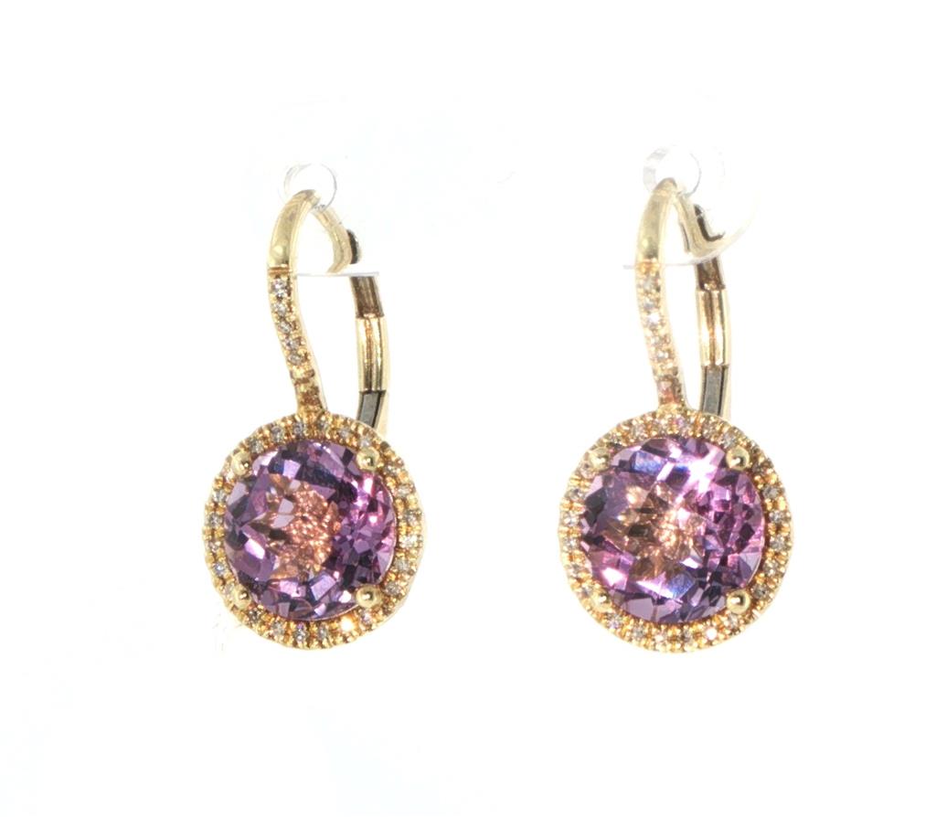 Colored Stone Earring