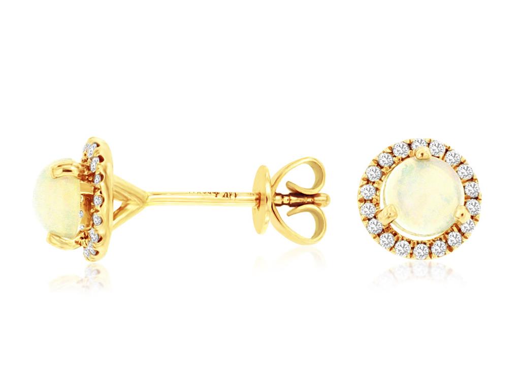 Colored Stone Earring