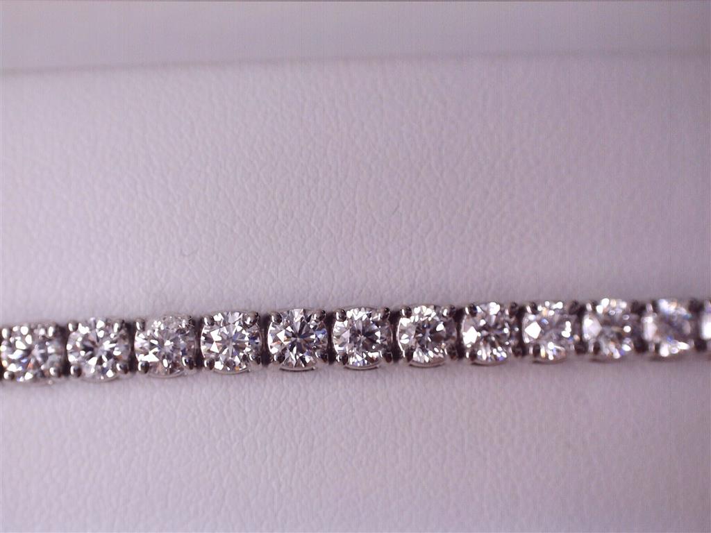 Lab Grown Diamond Tennis Bracelet