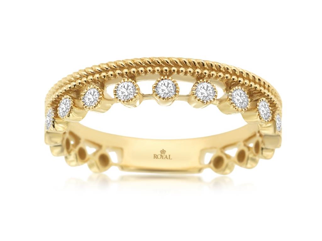 Diamond Wedding Bands  -  Women'