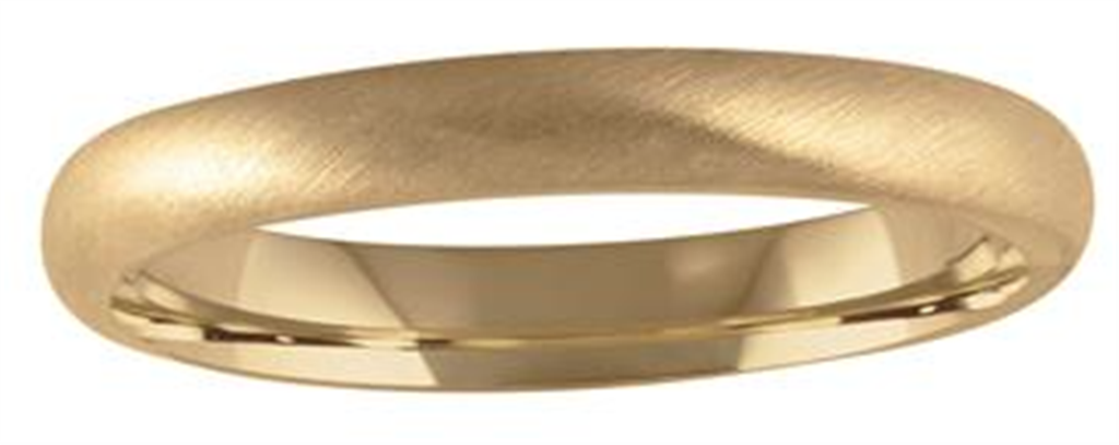 Gold Wedding Bands  -  Women'