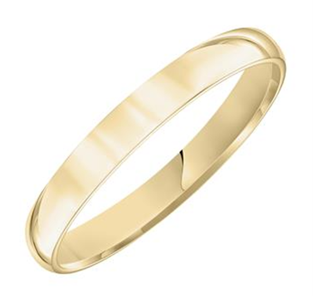 Gold Wedding Bands  -  Women'.