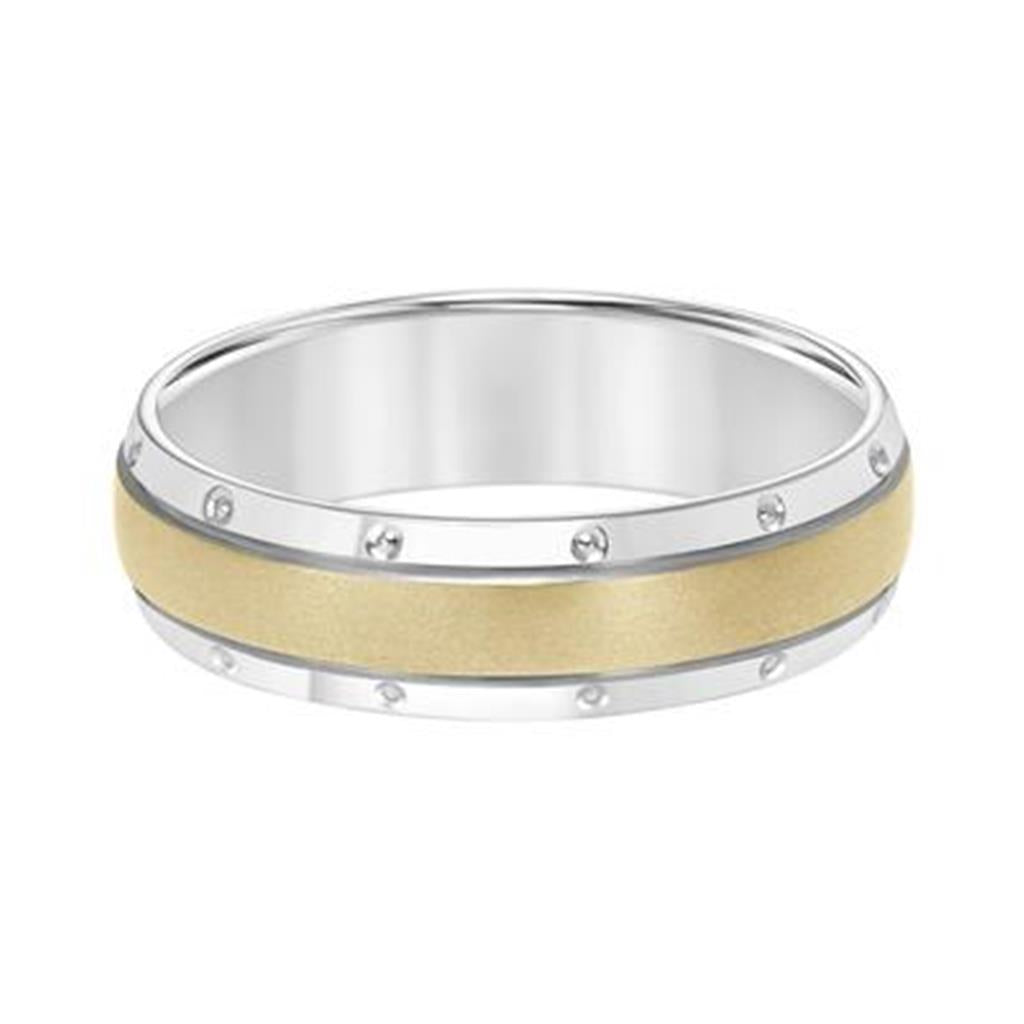 Gold Wedding Bands  -  Men'