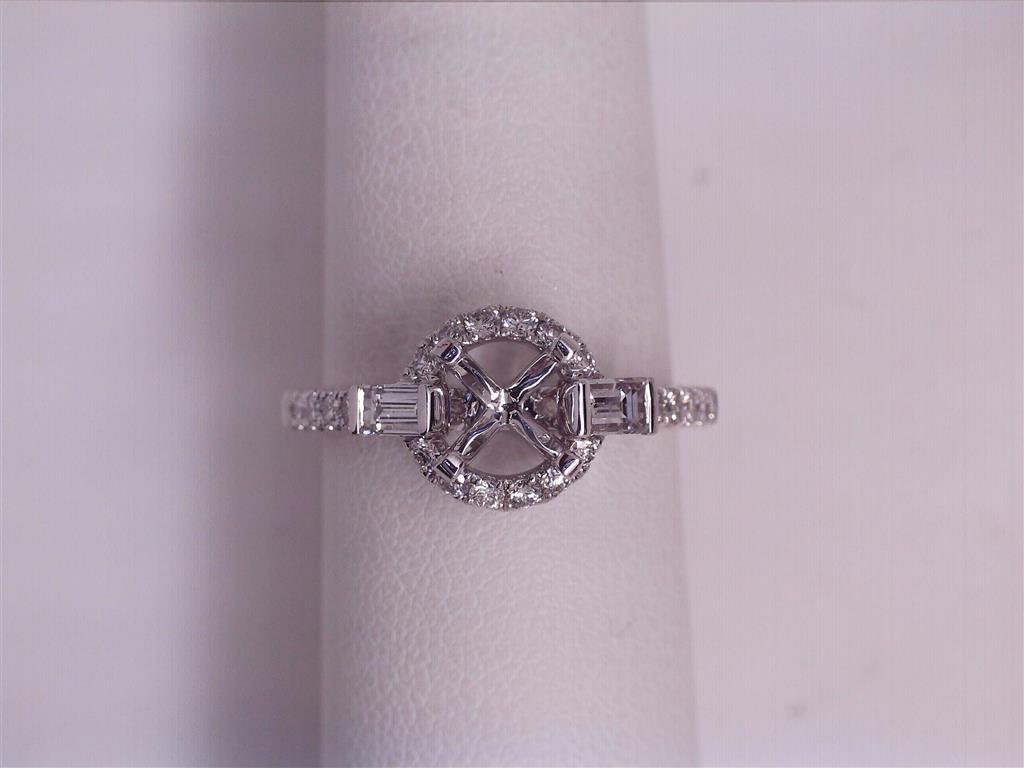 Diamond Semi-Mount Ring