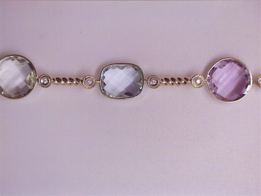 Colored Stone Bracelet