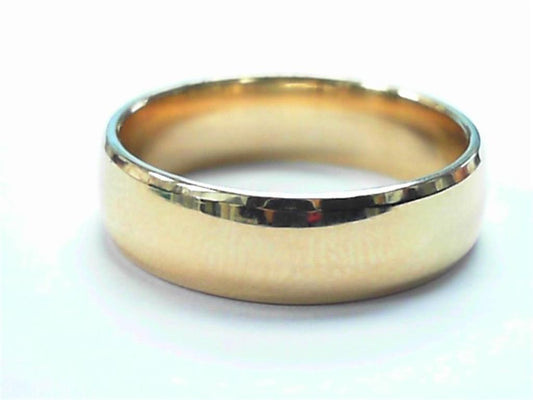 Gold Wedding Bands  -  Men'