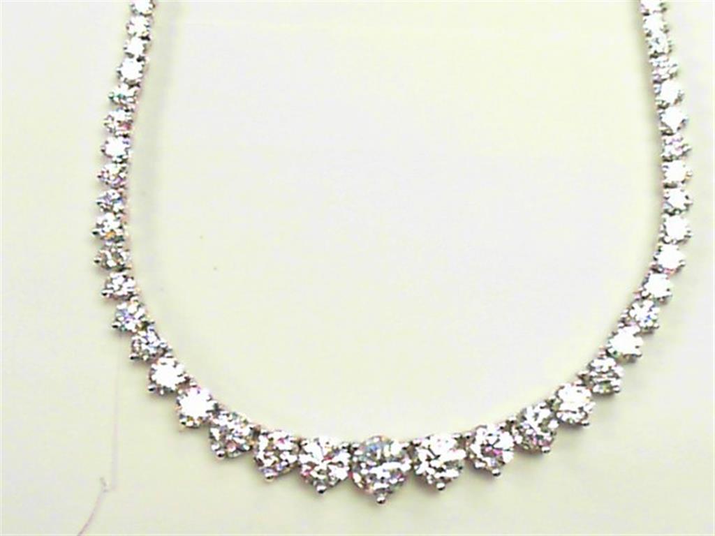 Lab Grown Diamond Tennis Necklace