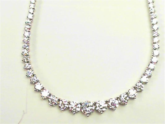 Lab Grown Diamond Tennis Necklace