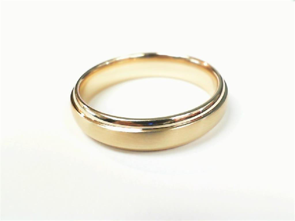 Gold Wedding Bands  -  Men'