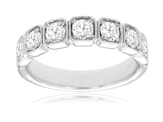 Diamond Wedding Bands  -  Women'