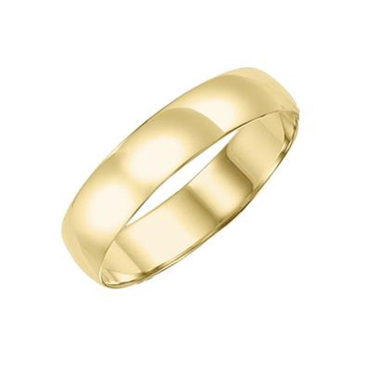 Gold Wedding Bands  -  Men'