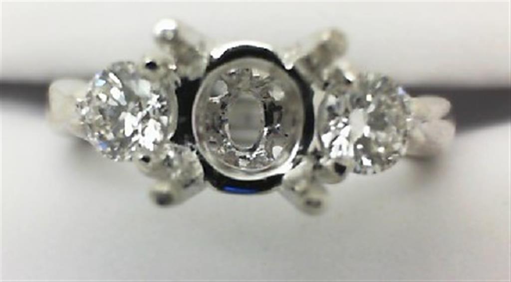 Diamond Semi-Mount Ring