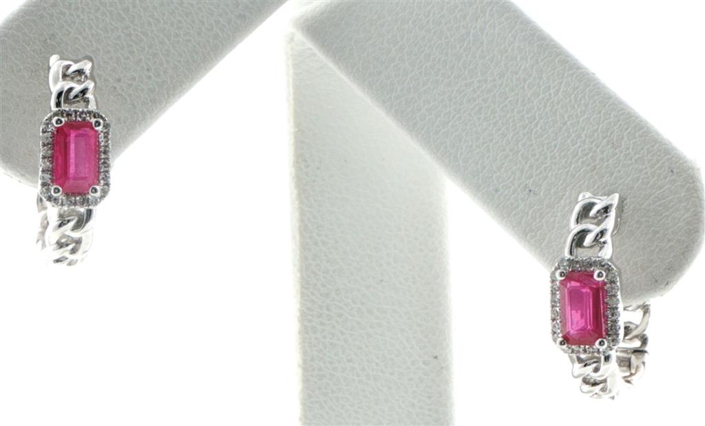 Colored Stone Earring.