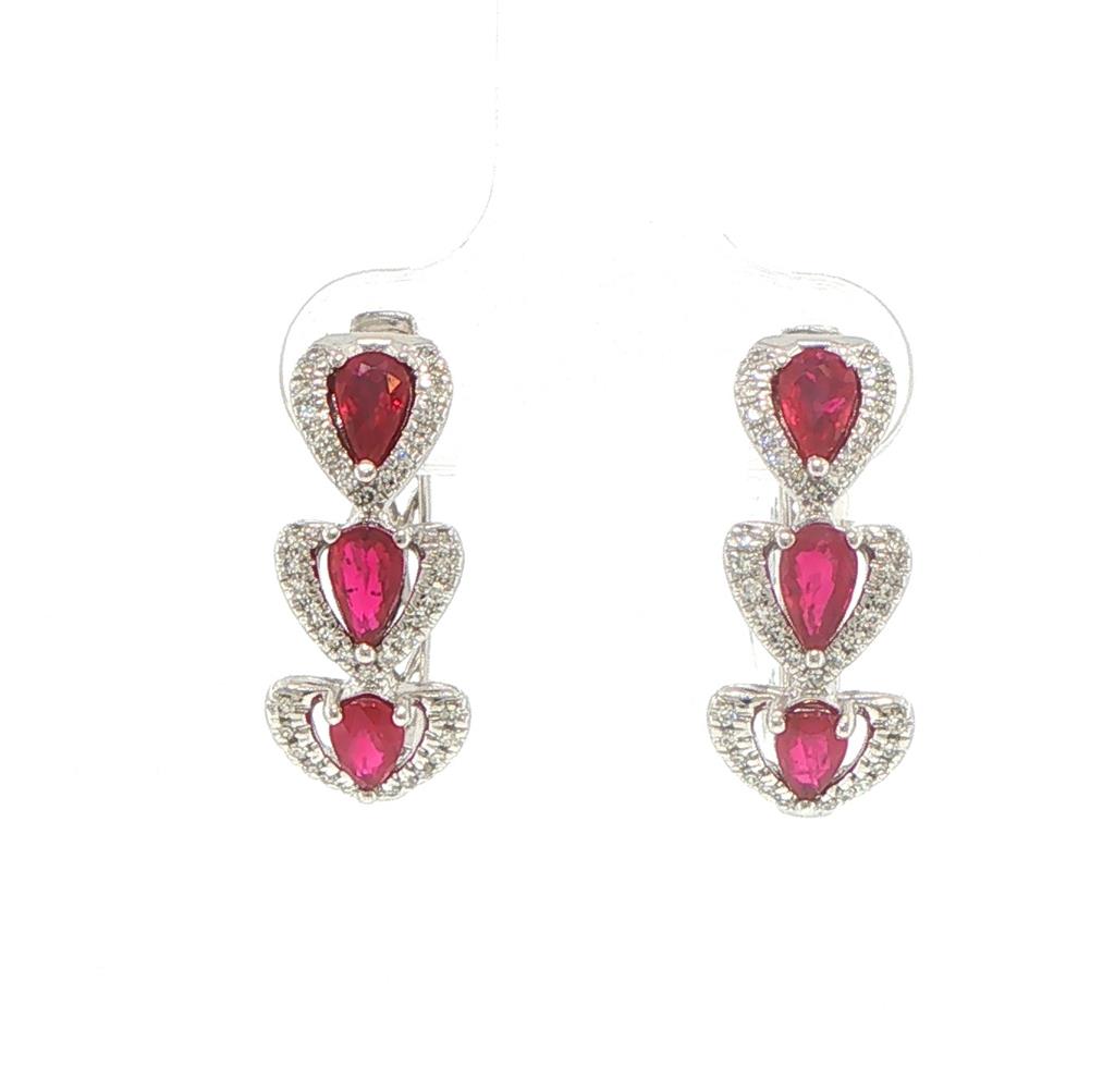 Colored Stone Earring