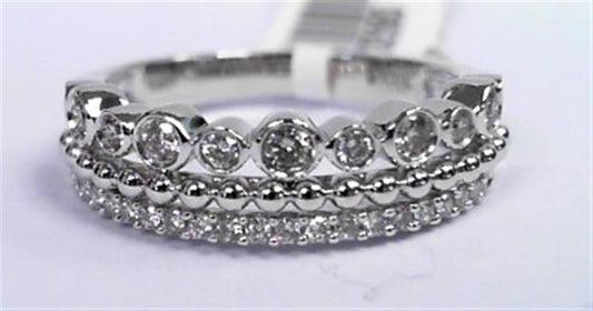 Diamond Wedding Bands  -  Women'
