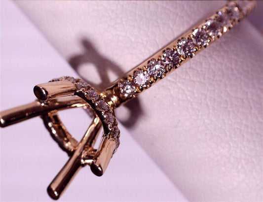 Diamond Semi-Mount Ring