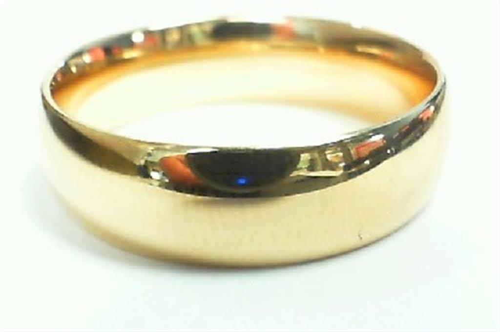 Gold Wedding Bands  -  Men'